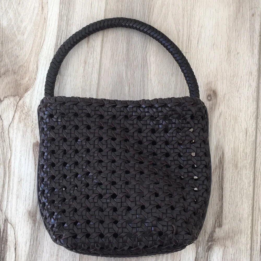Madewell woven leather